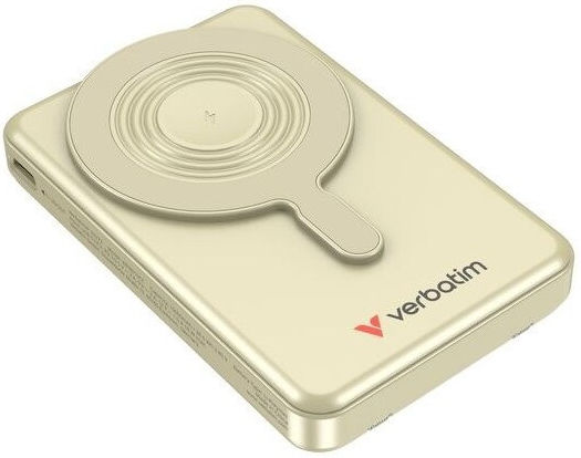 Verbatim Charge ‘n’ Go Power Bank 10000mAh 22.5W Power Delivery / Quick Charge 3.0 Χρυσό