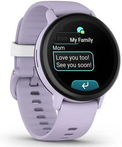Garmin Bounce 2 41mm Αδιάβροχο Smartwatch με SIM (Μωβ)