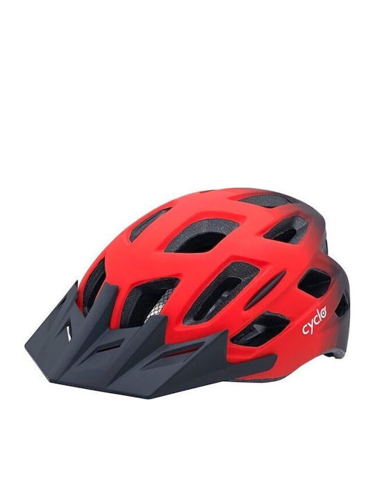Cyclo HB3-2 Велосипедна Каска Червена