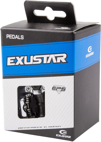 Exustar E-PM211 311849 Педали за Велосипед Без клипс Сребрист