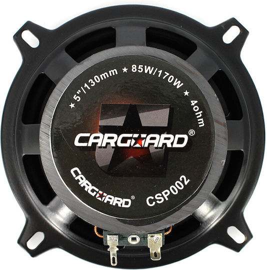 CarGuard Σετ Ηχεία Αυτοκινήτου Ομοαξονικά 5" με 85W RMS (2 Δρόμων) CSP002
