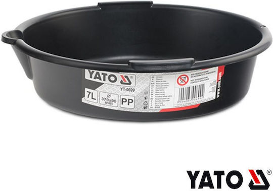 Yato Λεκάνη Συλλογής Λαδιών με Χωρητικότητα 7 Λίτρα