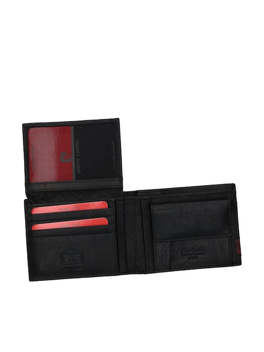 Leather Men's Wallet Classic with RFID Black