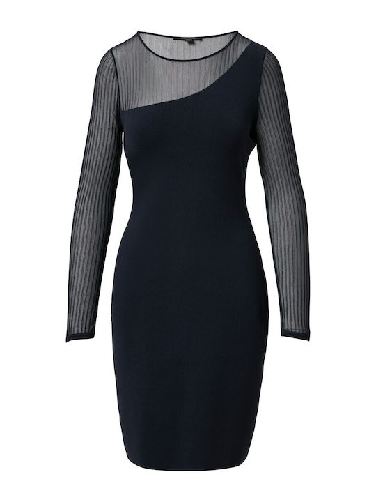 Mini Abendkleid Dunkelblau