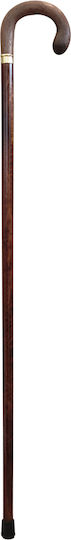 Gehstock Holz Esche Runde Griff Braun Garcia 726