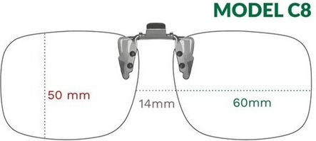 Montana C8c Προσθετο Clip On Polarized