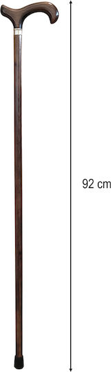 Baston Din Lemn De Fag Derby Mâner Gri Garcia 1243