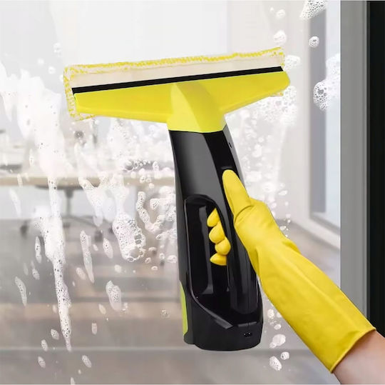 Set Karcher Wv1 Wv2 Wv5 Washers 2 Microfibers + 4 Rubber Strips 28 Cm Replacement Windows Mirrors Tiles