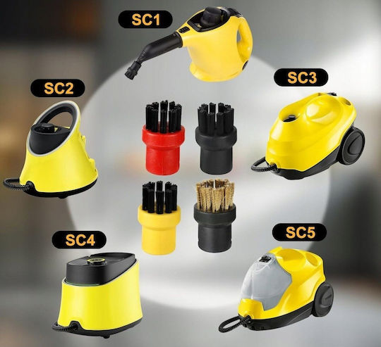 Set Brush Covers Karcher Easyfix Sc1 Sc2 Sc3 Sc4 Sc5 Microfiber