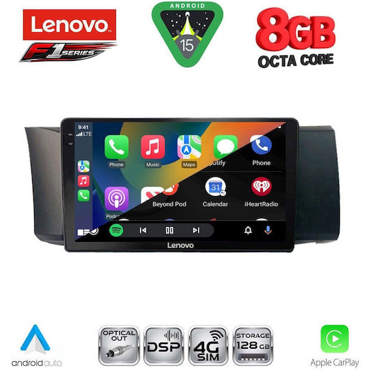 Lenovo Car Audio System for Toyota GT86 Subaru BRZ 2012 with Touch Screen 9 inches Bluetooth USB Wi-Fi GPS Apple CarPlay Android Auto