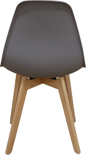 Loft Plus Столички Трапезария от полипропилен Сив 1бр 46x46x41бр
