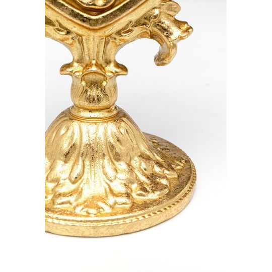 Kare Design Καθρέπτης Μακιγιάζ Επιτραπέζιος 36.5x9cm Χρυσός