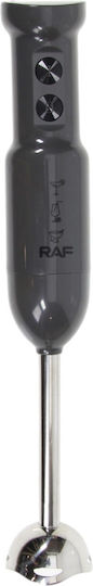 Raf Hand Blender with Inox Rod 300W Black