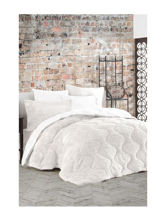 Saray Home Duvet Cover Set Single 160x220cm Softwell Ivory Coast 2pcs 300 GSMGsm
