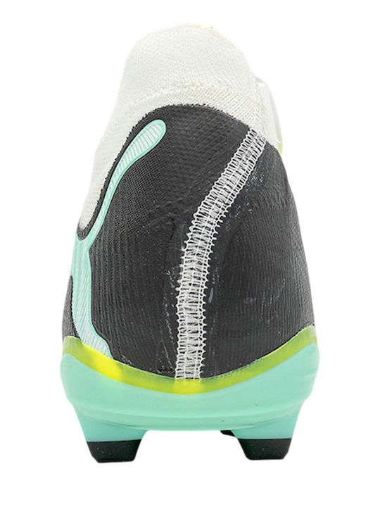 PUMA Future Ποδοσφαιρικά Παπούτσια με Τάπες Λευκά