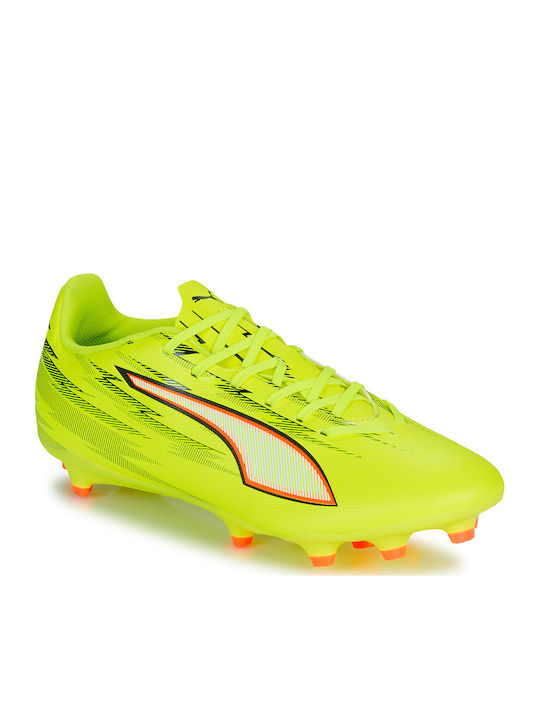 PUMA Ultra 6 Play Ποδοσφαιρικά Παπούτσια με Τάπες FG/AG Πράσινα