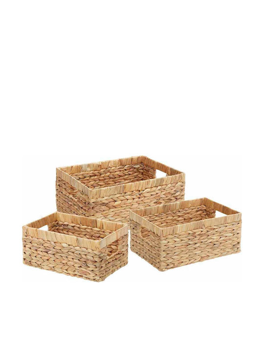 vidaXL Καλάθι Αποθήκευσης 40x30x18cm 3τμχ