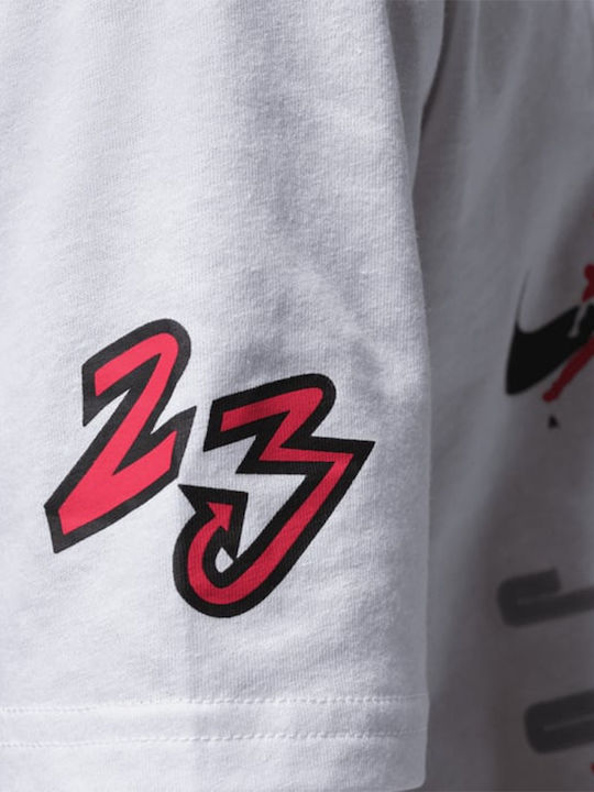 Kinder-T-Shirt Weiß Jdb Dynasty Patch