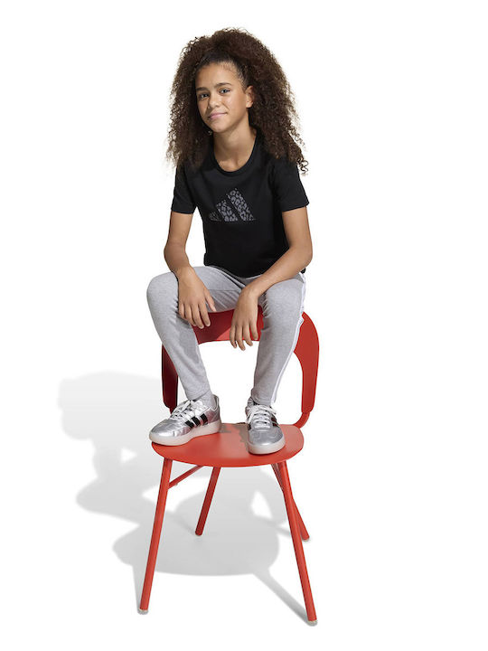 Kids' T-shirt Black Animal