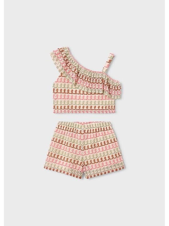 Kids' Set with Shorts Summer 2pcs Pink