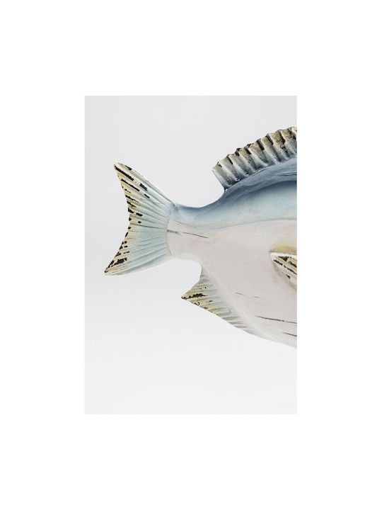 Kare Design Tischdekoration Fishy Keramik Beigefarbene 20×8×25cm