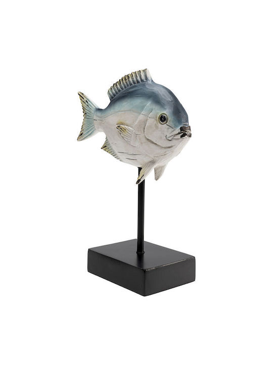 Kare Design Tischdekoration Fishy Keramik Beigefarbene 20×8×25cm