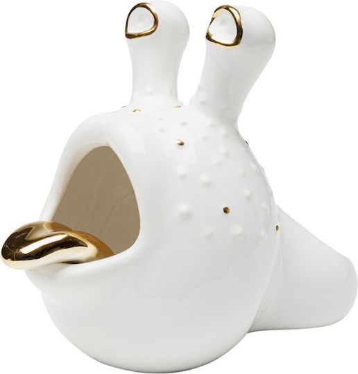 Decor Pentru Masă Funny Animal Alb 21.5x13.5x18.5cm