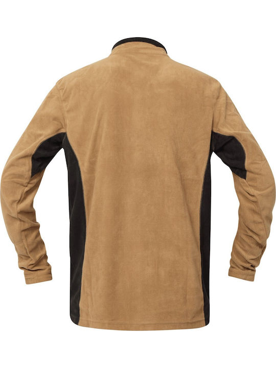 Langarm-Pullover Braun