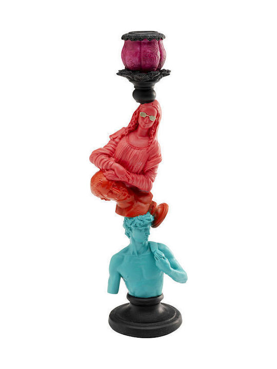 Kare Design Candle Holder Ceramic 10x30x8.5cm 1pcs