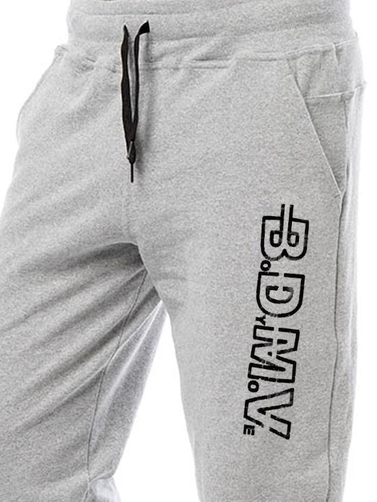 Sweatpants with Elastic Light Grey