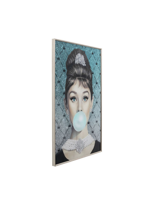 Gerahmtes Bild Muse Bubble Diva 40x50cm