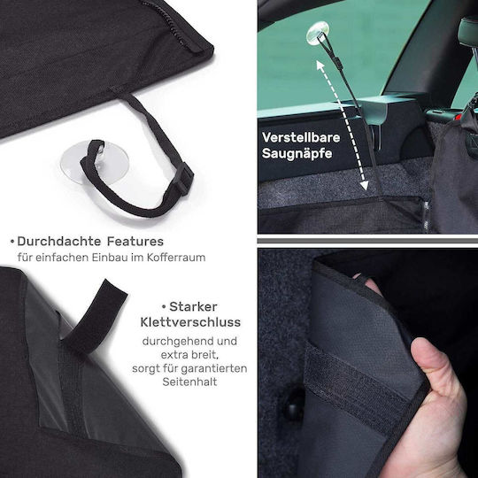 Waterproof Trunk Cover Car for Dog Black
