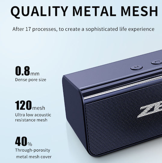 Ηχείο Bluetooth 10W με Διάρκεια Μπαταρίας έως 10 ώρες Μπλε S31