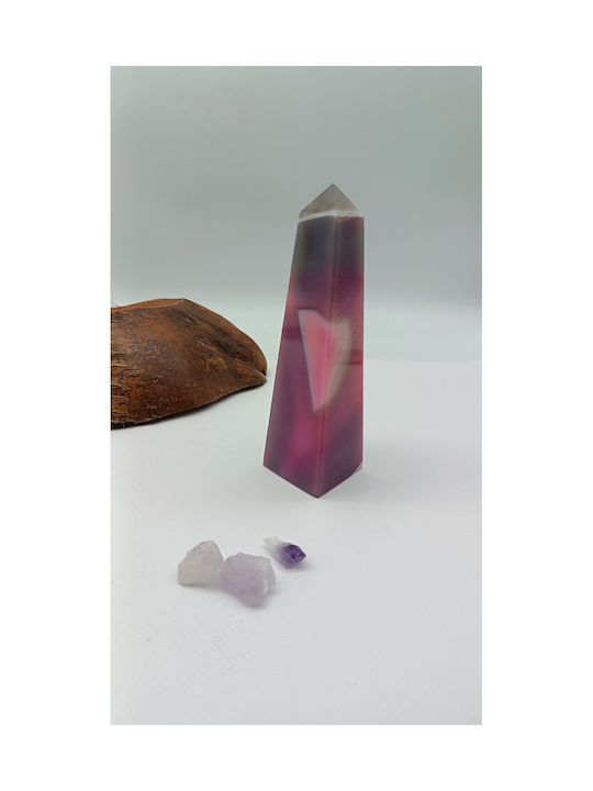 Pink Agate Obelisk – 344 Gr