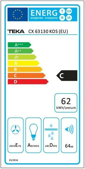 Teka Independentă Hotă 60cm Alb
