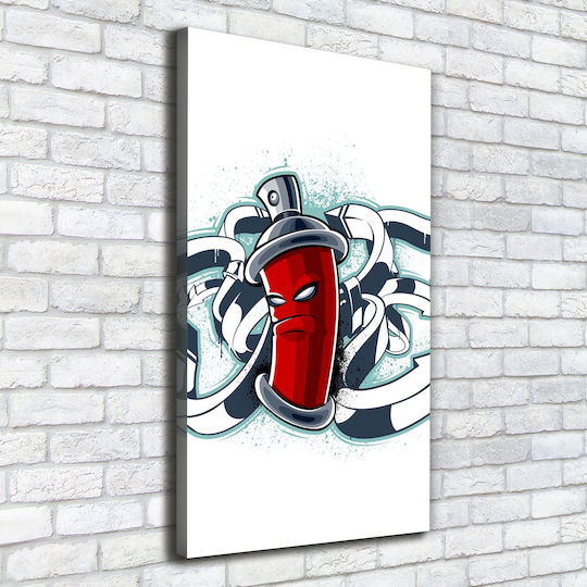 Wall Canvas Painting Emphasis On Quality Detail Graffiti 50x100 Cm