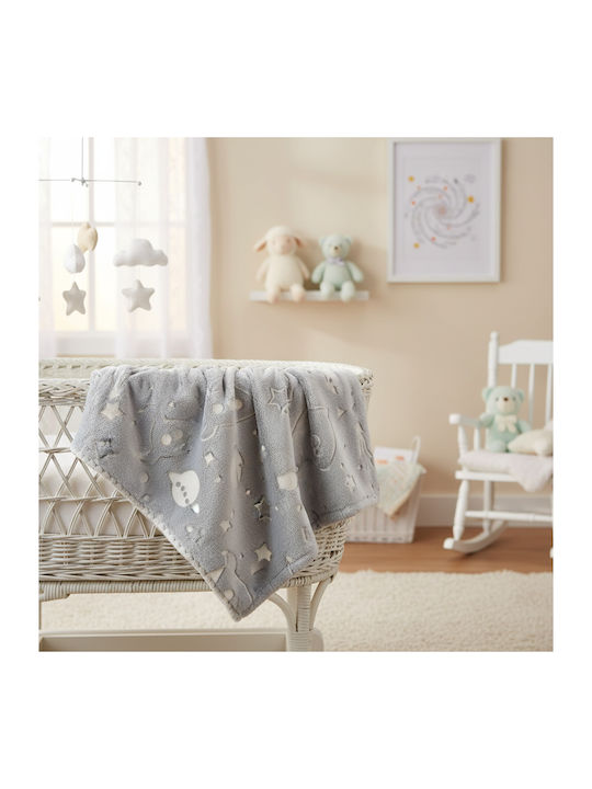 Nansydimo Blanket Nursery Swaddling Blankets Gray 90x100cm
