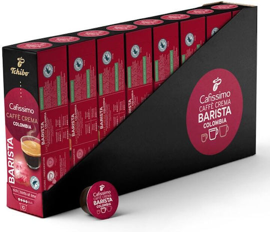 Tchibo Κάψουλες Espresso Crema Συμβατές με Μηχανή Cafissimo 10caps