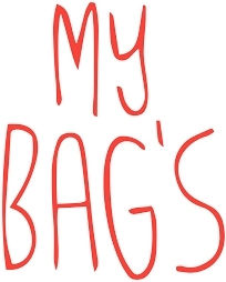 My Bag's Υφασμάτινη Θήκη Αποθήκευσης για Τσάντες / Ρούχα σε Μαύρο Χρώμα 28x17cm