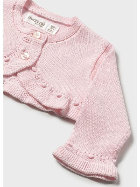 Kinderbolero Gestrickt Rosa