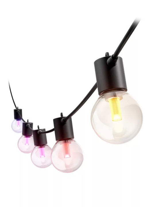 Philips Hue Festavia Водоустойчива Смарт Гирлянда За Осветление LED 14m с 20 Крушки