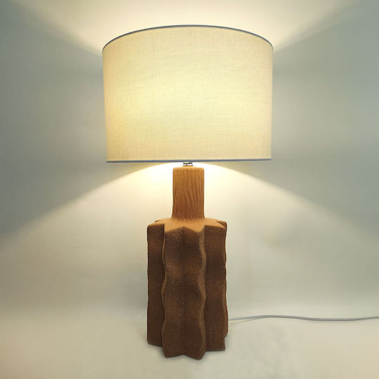 InTheBox Egli Ceramică Lampă de masă LED cu Abajur Alb și Bază Portocaliu