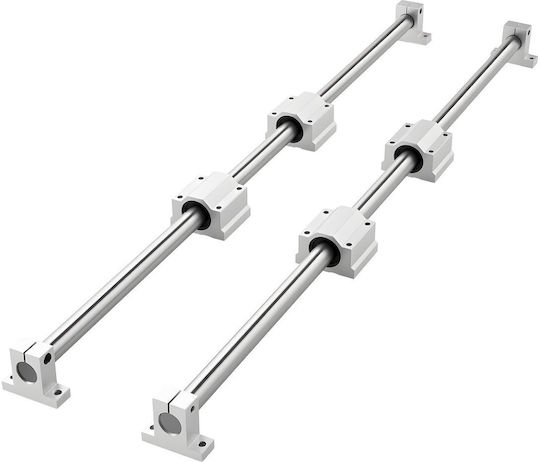 Vevor Linear Guide Kit Sfc25 2 Rails 1000 Mm 4 Sliding Bearing Guides Engraving Machines Milling Diy Zxdgsfctz25m5iaz8001v0