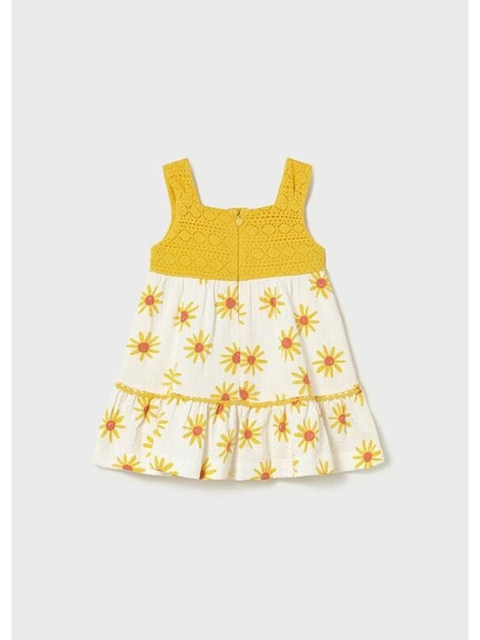 Children's Dress Sleeveless Yellow
