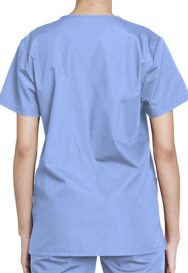Cherokee Originals Unisex Light Blue Pants & Blouse Set Cotton and Polyester