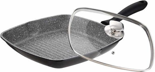 Cheffinger Pan With Lid made of Aluminum with Non-Stick Coating 28cm
