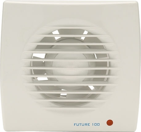 S&P Future 120 Wall Bathroom Ventilator 100mm White