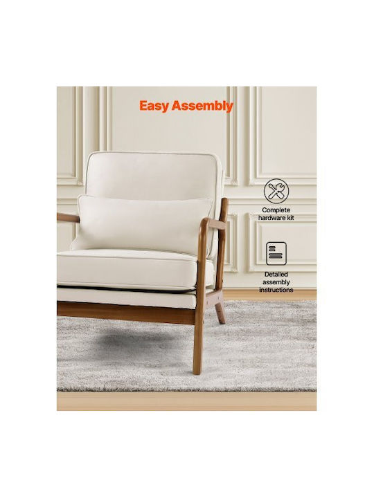 Vielseitiger Sitzsack Nackenrolle Braun