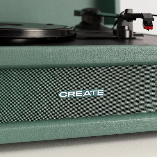 Create Βαλιτσάκι Πικάπ με Ενσωματωμένα Ηχεία Πράσινο