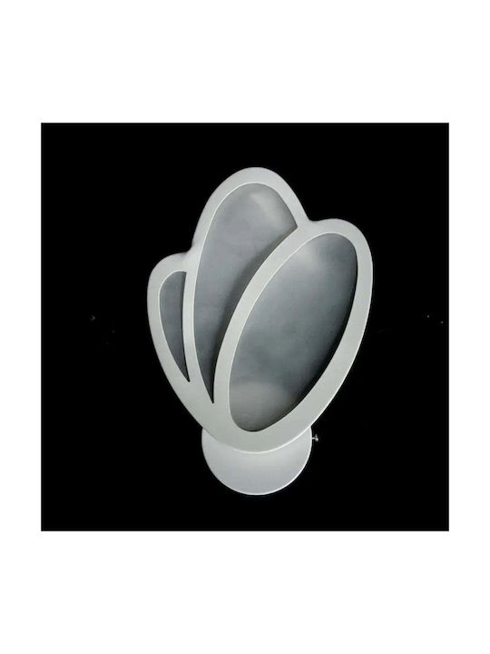 Led Tulip Wall Light 16w White